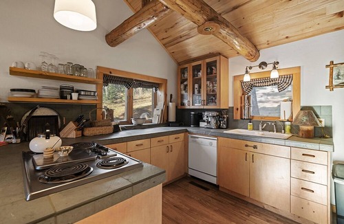 Durango House | Historic Log Cabin, Incredible Lake Views, Pet Friendly!