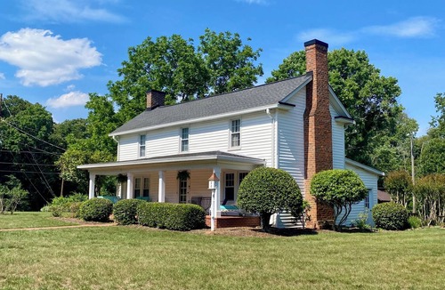 Pfafftown House | Historic, private 3-bedroom house in Winston-Salem with ample parking.