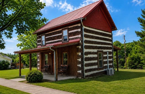 Chesterhill Cabin | Historic Quaker Log Cabin. Pet Friendly!