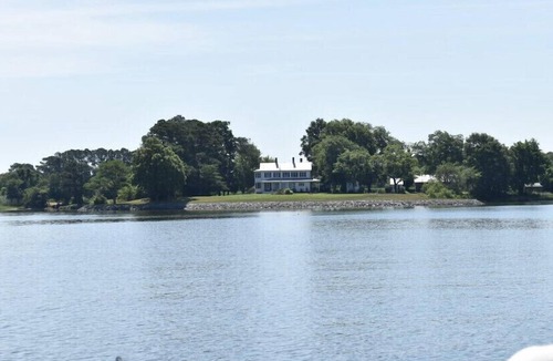 Reedville House | Historic Waterfront Farmhouse, Private Beach Access
