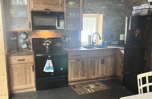 Crivitz Cabin | Hit the trails at this newly remodeled cabin or relax in the Northwoods!