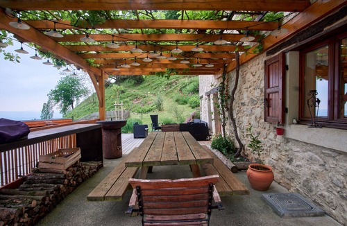 Saint-Gervais House | Holiday Accommodation "Maison de pierre" with beautiful view