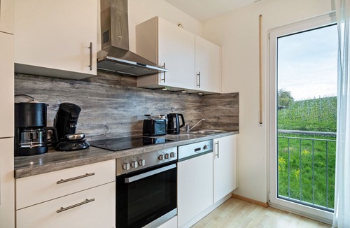 Unterreitnau Apartment | Holiday Apartment "Haus Barbara, 90 qm' with Private Terrace & Wi-Fi