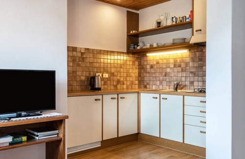 Kastelruth Apartment | Holiday Apartment 'Haus Thurn Apartment B' with Mountain View, Garden & Wi-Fi
