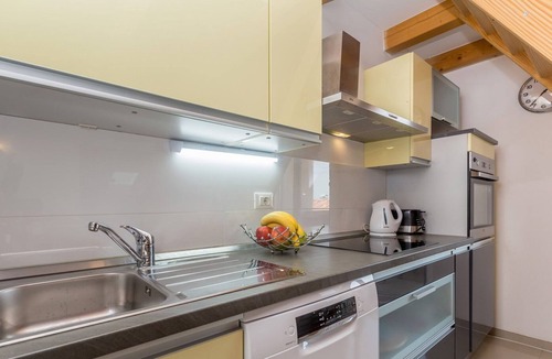 Nerezine Apartment | Holiday apartment MICHELLE with large heated pool 50m2 and sea view in Nerezine on the island of Lošinj