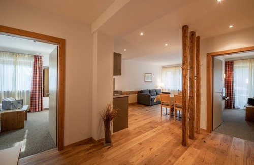 Santa Valburga Apartment | Holiday Apartment 'Pöder Gonnawand' with Mountain View, Balcony, Shared Garden & Wi-Fi