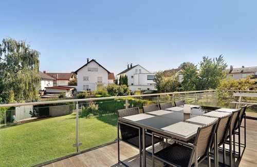 Renchen Apartment | Holiday Apartment "Wolf's Ortenau" with Balcony & Wi-Fi