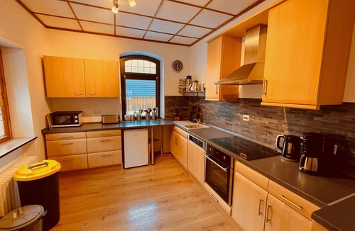 Nordenau House | Holiday Home Grimme | 350 m² | 18 Guests | XXL Play Hall | Hot Tub | Sauna