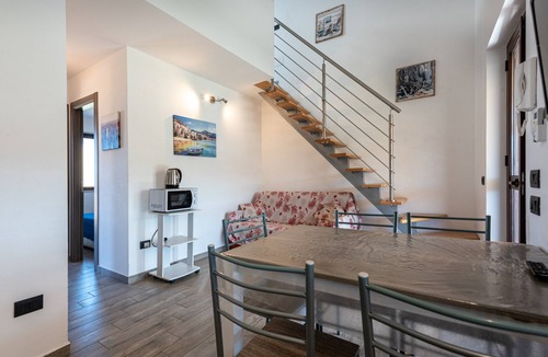Campofelice di Roccella Apartment | Holiday Home "Stella Marina" with Sea View, 2 Balconies & Shared Pool