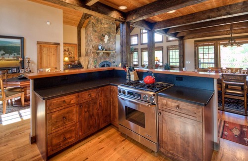 Antler Ridge House | Home with Mountain Views, Hot Tub, Garage and Pool Table!