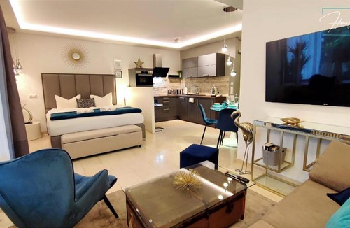 Ramersdorf Apartment | HOMELY STAY Studio P1 - Elegant Self-Check-in Studio-Apartment in Munich -with Kitchen and Washing Machine