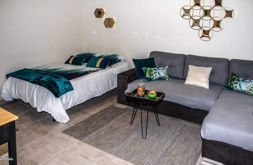 Abondant Apartment | Homerez - Amazing studio for 2 ppl. with terrace at Abondant