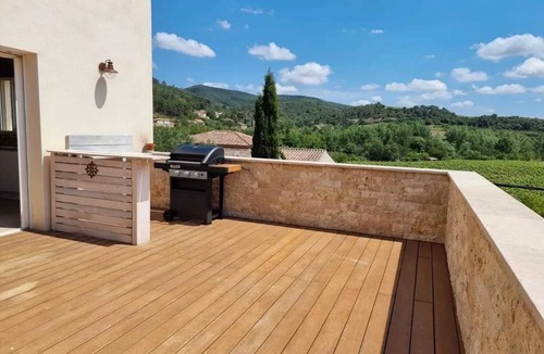 Roquebrun House | Homerez - Charming House in Roquebrun with Lake View 100 m²