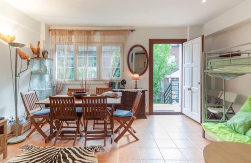 Arredondo Ski Chalet | Homerez - Nice chalet for 3 ppl. with garden at Bustablado