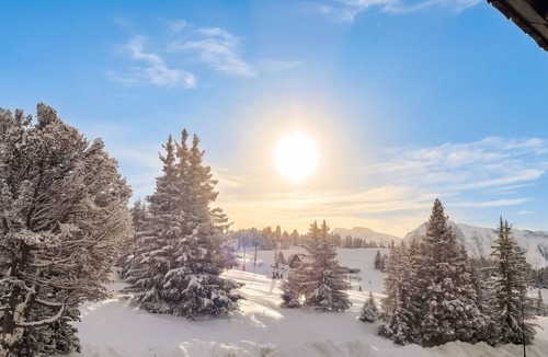 Chamrousse Apartment | Homerez - Studio in Chamrousse with Balcony
