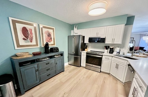 Butler Beach Condo | Homey sanctuary with easy access to the pool and boardwalk!