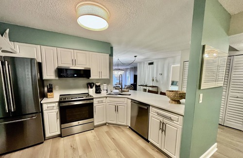 Butler Beach Condo | Homey sanctuary with easy access to the pool and boardwalk!