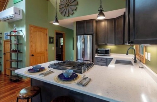 Baker Cabin | Honey Hideaway Cozy 2-bedroom cabin Baker on 2.5 acres fire pit outdoor workout