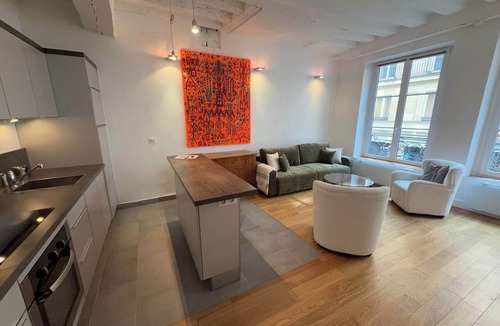 Les Halles Apartment | Honore Nest - Elegant 1BR unit in Saint-Honore district