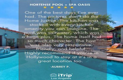 Valley Village House | Hortense Pool + Spa Oasis