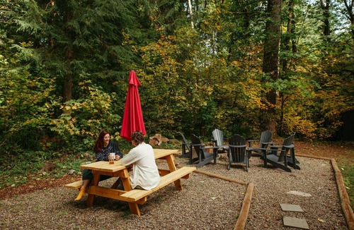 Welches Cabin | Hot Tub, 1.6 acres + Game Room| Walk to wine bar, coffee shop and more