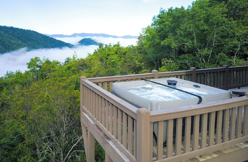 Franklin Cabin | Hot Tub & Fire Pit: Blue Ridge Mtn Cabin!