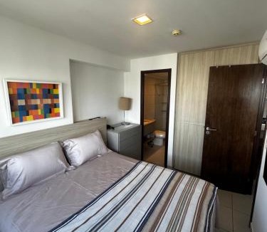 Boa Viagem Apartment | Hotel Beach Class Convention Boa Viagem 196 - Flat Privado -