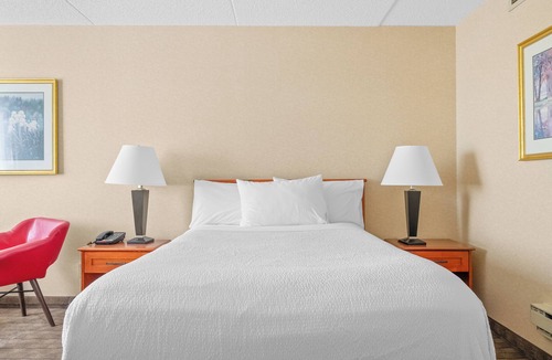 Southwest Calgary Hotel | Hotel Double Bed Suite w Parking, AC, Gym, Pool