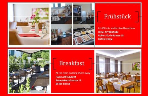 Altenerding Hotel | Hotel-Etage Apfelrot managed by Hotel Apfelbaum