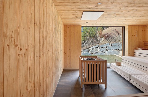 Rio Bianco Apartment | Hotel Murrer Double Room 203 with Mountain View, Spa and Wellness Area