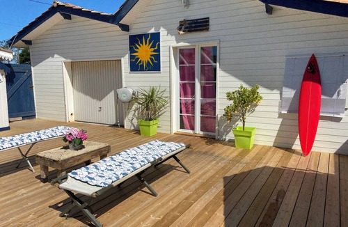 Vendays-Montalivet House | House 300m from the beach heated swimming pool and 5-seater jacuzzi