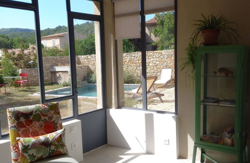 Saint-Martin-de-Castillon House | House with pool at the foot of the Luberon