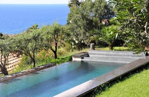 Ricadi Villa | House on the cliff, with private pool and steps to the beach