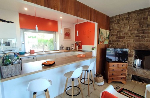 Trebeurden House | House SEA VIEW with WIFI, terrace, garden in TREBEURDEN