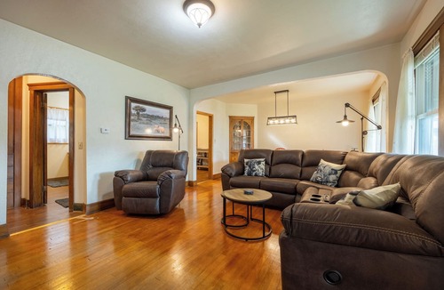 Chippewa Falls House | House that is connected to a BAR! On the UTV and Snowmobile trail!