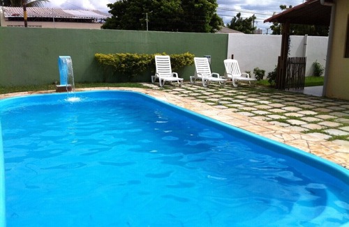 Ponta Negra House | House with ample space for accommodation, leisure area with swimming pool and barbecue.