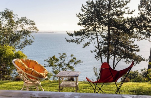 Saint-Cast-le-Guildo House | House with unique sea view - quiet - sleeps 6