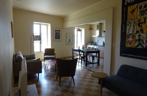 Saint Michel d'Euzet House | House with garden, sleeps 4, in the heart of the vineyards, near the Cèze river.