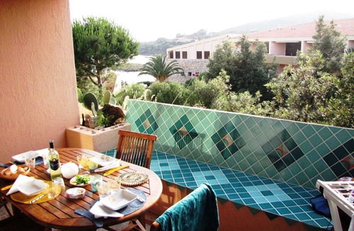 Costa Serena Apartment | House with panoramic terrace, Village on the beach with pool - Porto Pollo