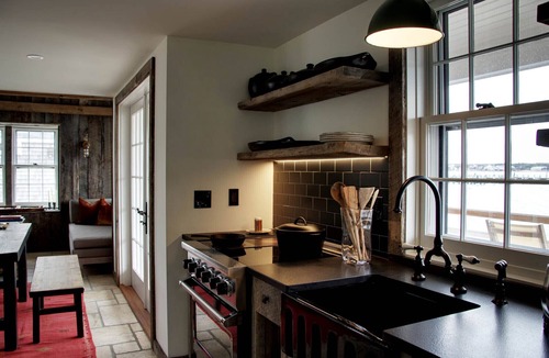 Nantucket Town Cottage | Huge private deck on water. In town yet very quiet.