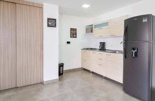 Medellin Apartment | Huge Studio with Terrace on the 4th Floor with city view