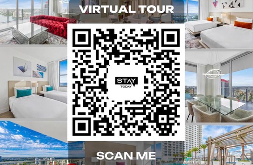 Hollywood South Central Beach Apartment | HYDE BEACH HOUSE THREE-BEDROOM, WATERFRONT, OCEAN AND INTERCOSTAL VIEW, ROOFTOP POOL, 5 MiN WALK TO BEACH, NO RESORT & PARKING FEES, CHECK DETAILS