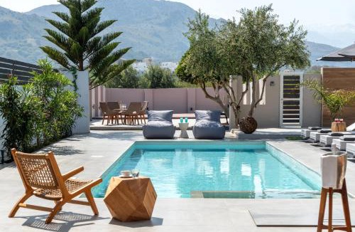 Kavros Apartment | Hypnosis Beachside Villa with Private Heated Pool