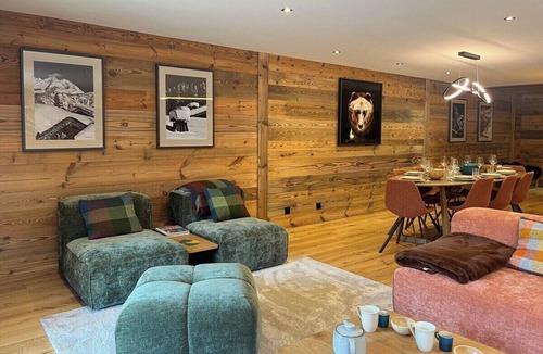 Les Gets Apartment | Iconic central location | Apt with sauna 10 pers