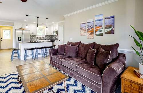 Chapin House | Ideal lakefront gem with private dock, free WiFi, firepit, & stunning views