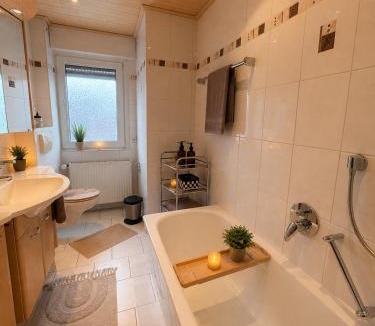 Buedingen Apartment | Ideale Monteursunterkunft 3 Zimmer mit getrennten Betten