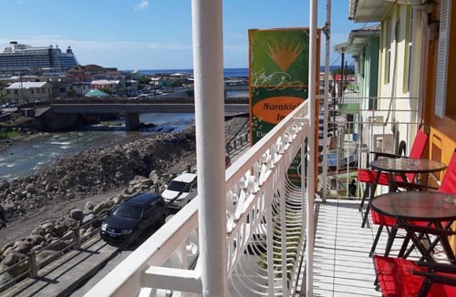 Roseau Bed & Breakfast | Ideally Located Gem Steps Away From Roseau! River, Mountain, River and Sea Views