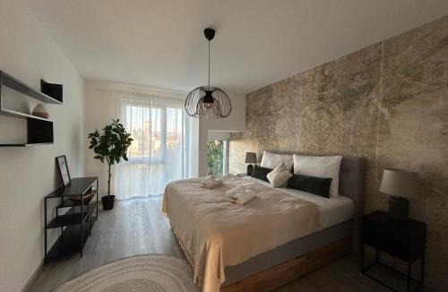 Schwetzingen Apartment | IDEE Living Design Apartment am Schloss - Balkon