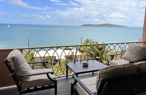 Estate Coakley Bay Condo | Idyllic, Romantic Caribbean Ocean Front View Coakley Bay Condo. Quiet East End