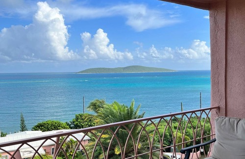 Estate Coakley Bay Condo | Idyllic, Romantic Caribbean Ocean Front View Coakley Bay Condo. Quiet East End